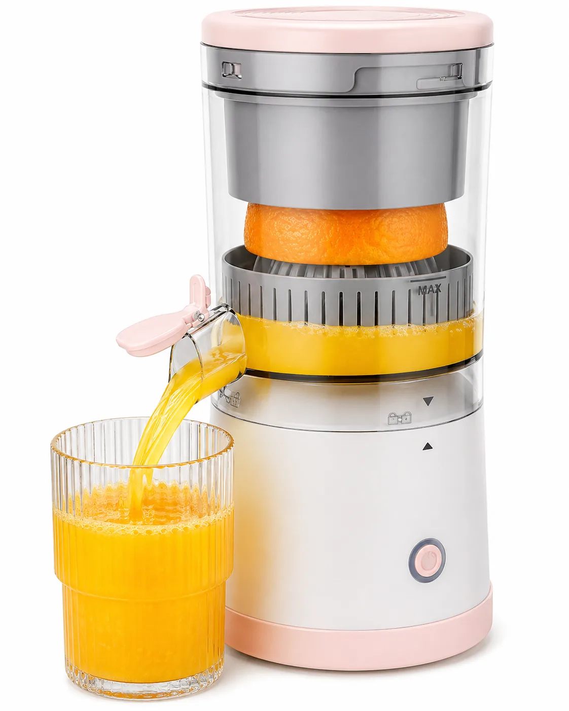 Extractor de naranja eléctrico portátil